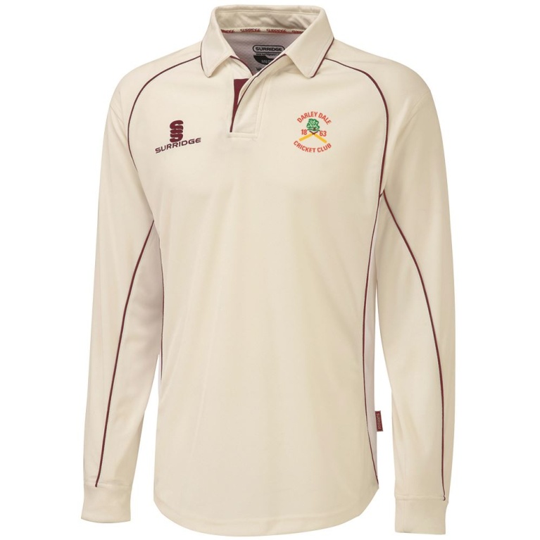Darley Dale Cricket Club Premier Long Sleeve Playing Shirt